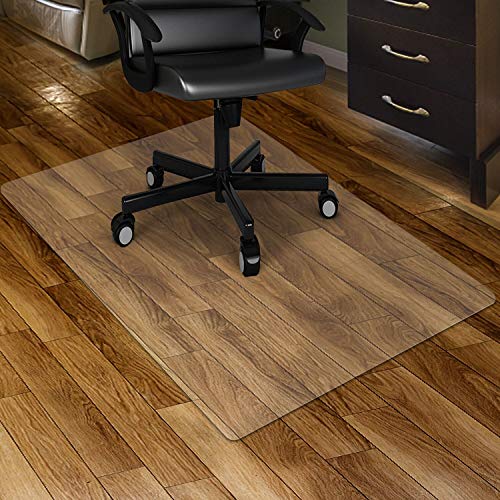 Minimalist Kuyal Clear Chair mat for Hard Floors 36 x Essentials