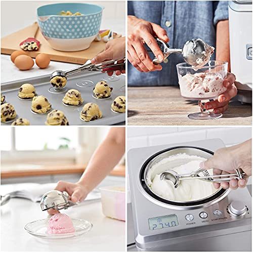 Ice Cream Scoop, 3Pcs Cookie Scoop Set, Essentials