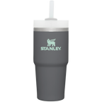 Insulated Travel The Quencher H2.0 Flowstate Tumbler D214X - Double-Wall Vacuum Insulated Travel Tumbler with Straw Detail