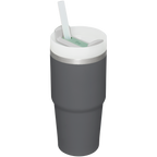 Insulated Travel The Quencher H2.0 Flowstate Tumbler  | Stanley Create D329E - 40oz Large Capacity Car-Cup Friendly Quencher Detail