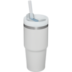 Insulated Travel The Quencher H2.0 Flowstate Tumbler D214X - Double-Wall Vacuum Insulated Travel Tumbler with Straw Detail