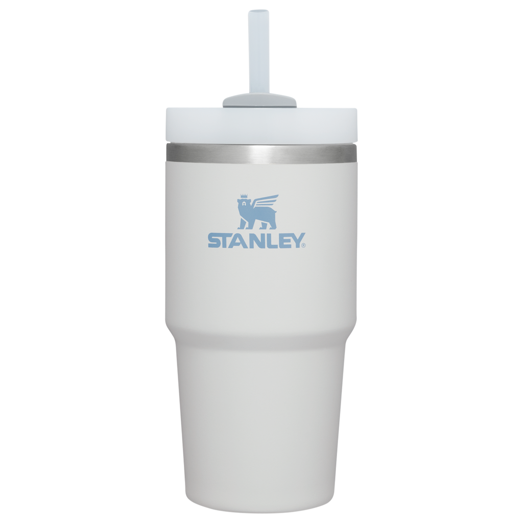 Large Capacity The Quencher H2.0 Flowstate Tumbler | Stanley Create D330L - Premium Stainless Steel Straw Cup for All-Day Hydration - Fog