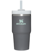 Large Capacity The Quencher H2.0 Flowstate Tumbler | Stanley Create D330L - Premium Stainless Steel Straw Cup for All-Day Hydration - Charcoal