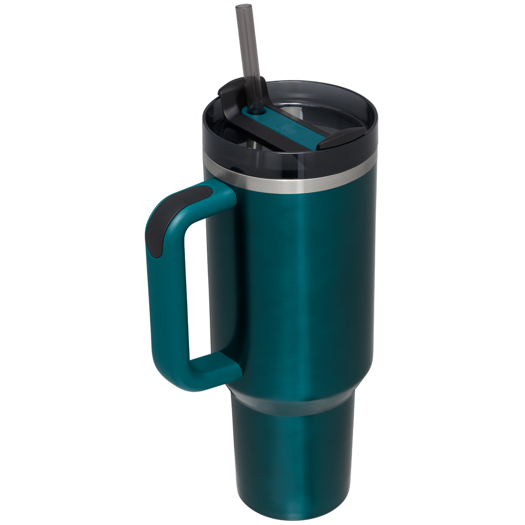 Car-Cup Friendly The Quencher H2.0 Flowstate Tumbler D050X - Premium Stainless Steel Straw Cup for All-Day Hydration Detail