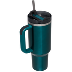 Car-Cup Friendly The Quencher H2.0 Flowstate Tumbler D050X - Premium Stainless Steel Straw Cup for All-Day Hydration Detail