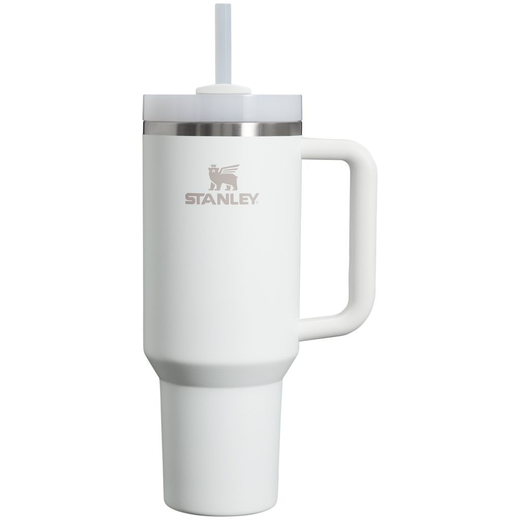 Car-Cup Friendly The Quencher H2.0 Flowstate Tumbler D050X - Premium Stainless Steel Straw Cup for All-Day Hydration - Frost