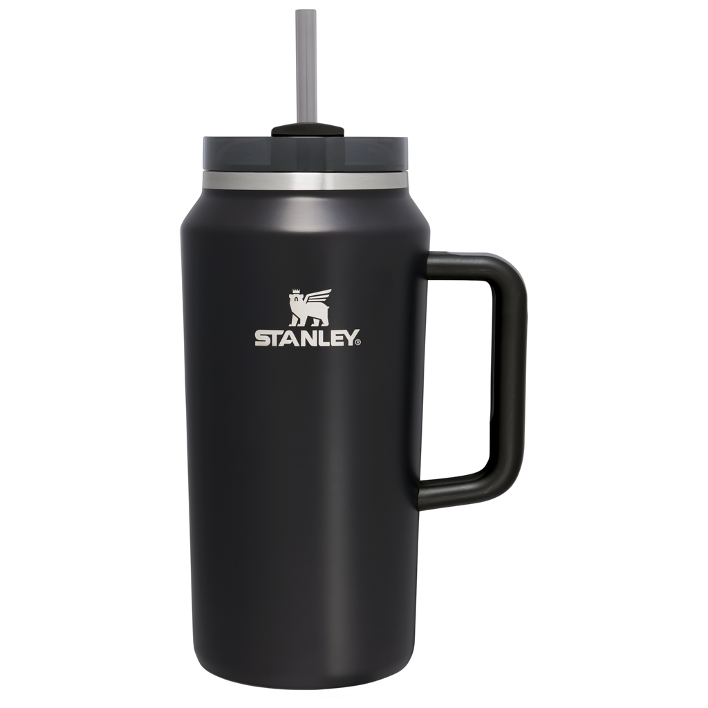 Double-Wall Vacuum The Quencher H2.0 Flowstate Tumbler D365U - FlowState 3-Position Lid Insulated Travel Mug - Black Glow