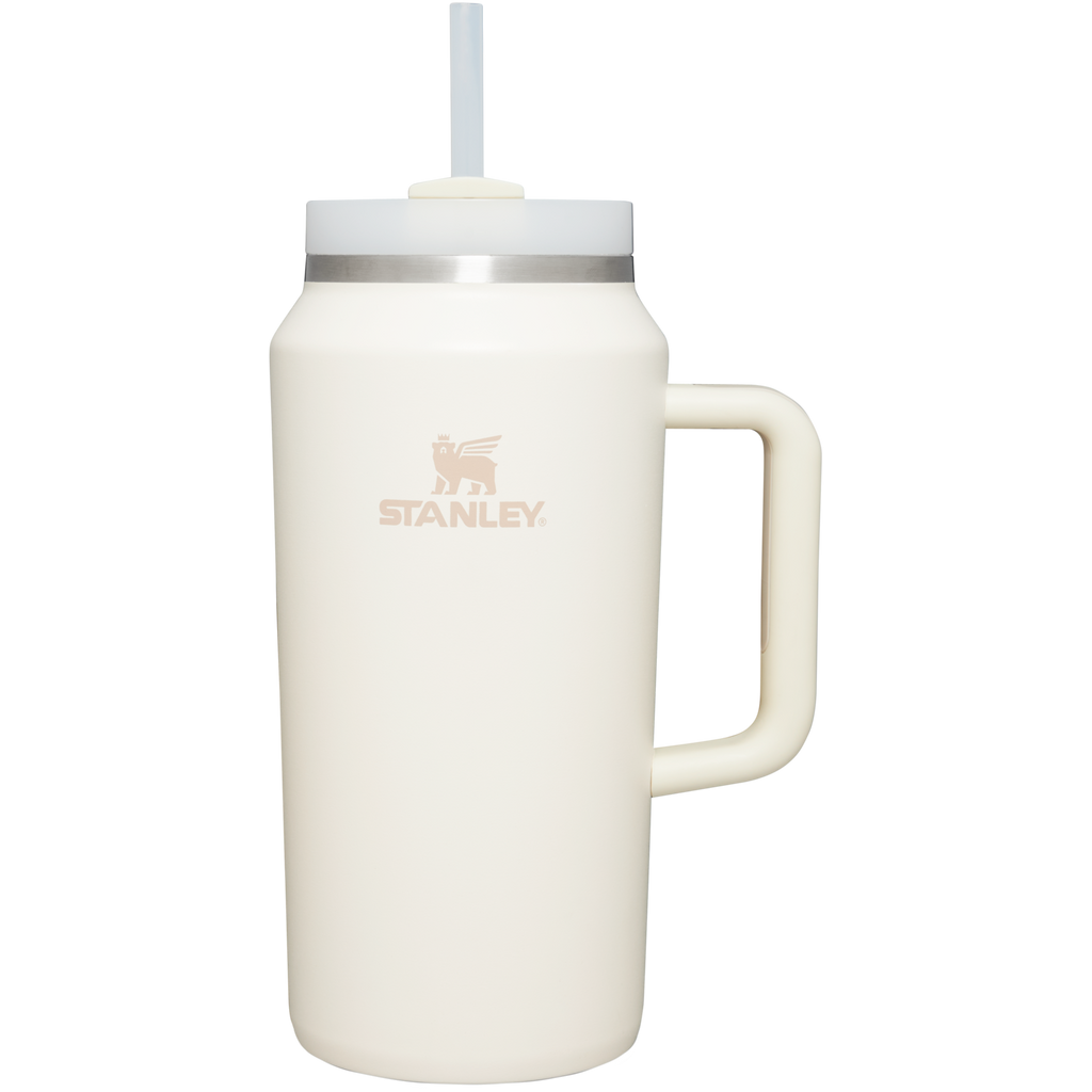 Double-Wall Vacuum The Quencher H2.0 Flowstate Tumbler D365U - FlowState 3-Position Lid Insulated Travel Mug - Cream