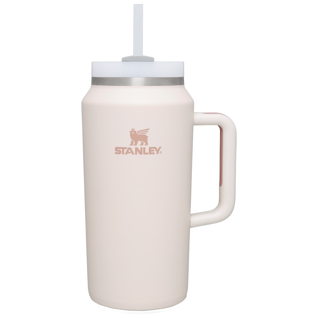 Double-Wall Vacuum The Quencher H2.0 Flowstate Tumbler D365U - FlowState 3-Position Lid Insulated Travel Mug - Rose Quartz