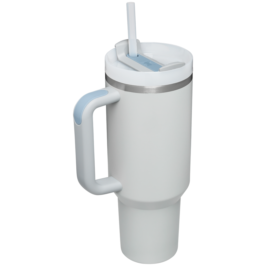 Double-Wall Vacuum The Quencher H2.0 Flowstate Tumbler  | Stanley Create D332L - Double-Wall Vacuum Insulated Travel Tumbler with Straw Detail