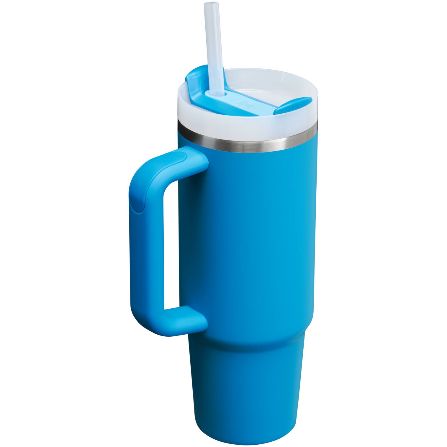 Splash-Resistant FlowState The Quencher H2.0 Flowstate Tumbler | Stanley Create D331C - 40oz Large Capacity Car-Cup Friendly Quencher Detail