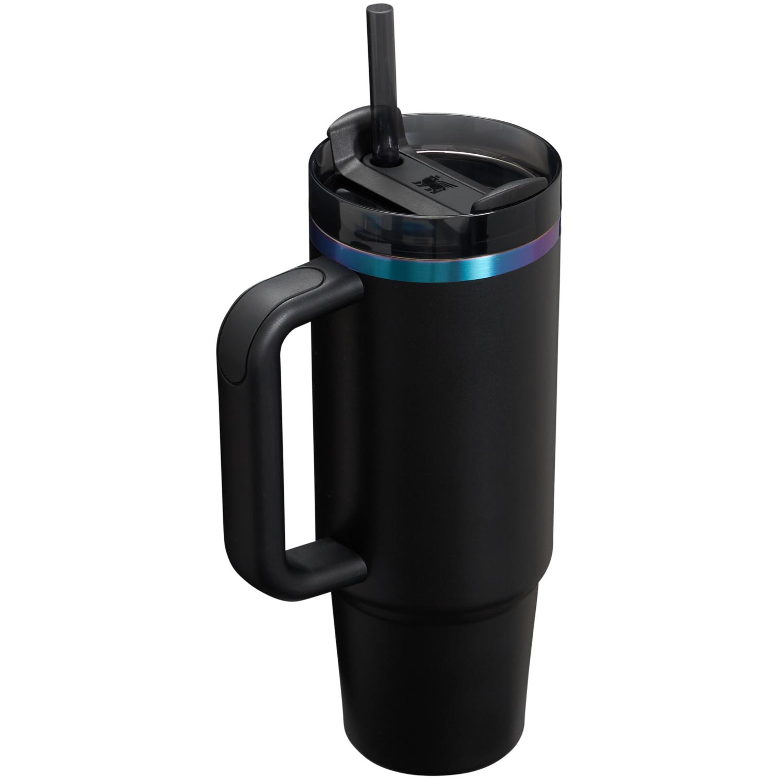 Double-Wall Vacuum The Black Chroma Quencher H2.0 Flowstate Tumbler D107W - 40oz Large Capacity Car-Cup Friendly Quencher Detail