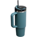 Splash-Resistant FlowState The Quencher H2.0 Flowstate Tumbler | Stanley Create D331C - 40oz Large Capacity Car-Cup Friendly Quencher Detail