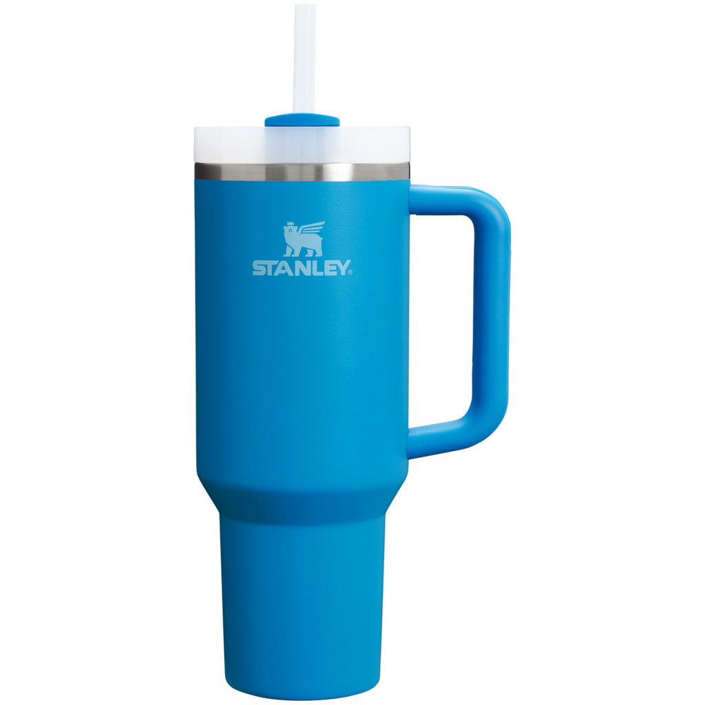 Double-Wall Vacuum The Quencher H2.0 Flowstate Tumbler  | Stanley Create D332L - Double-Wall Vacuum Insulated Travel Tumbler with Straw Detail