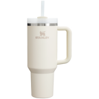 Car-Cup Friendly The Quencher H2.0 Flowstate Tumbler D050X - Premium Stainless Steel Straw Cup for All-Day Hydration - Cream 2.0