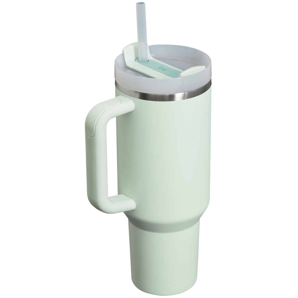 Double-Wall Vacuum The Quencher H2.0 Flowstate Tumbler  | Stanley Create D332L - Double-Wall Vacuum Insulated Travel Tumbler with Straw Detail