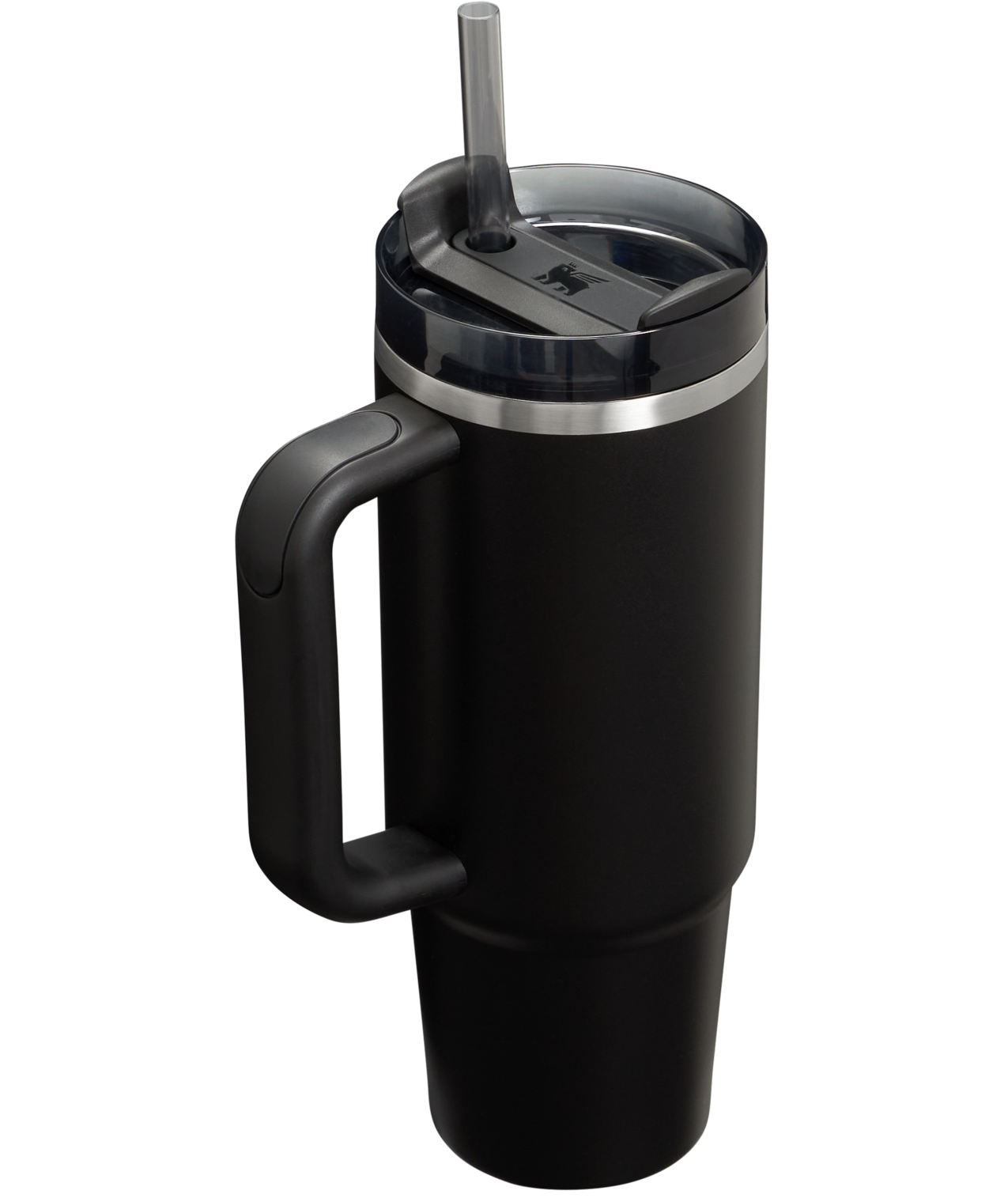 Splash-Resistant FlowState The Quencher H2.0 Flowstate Tumbler | Stanley Create D331C - 40oz Large Capacity Car-Cup Friendly Quencher Detail