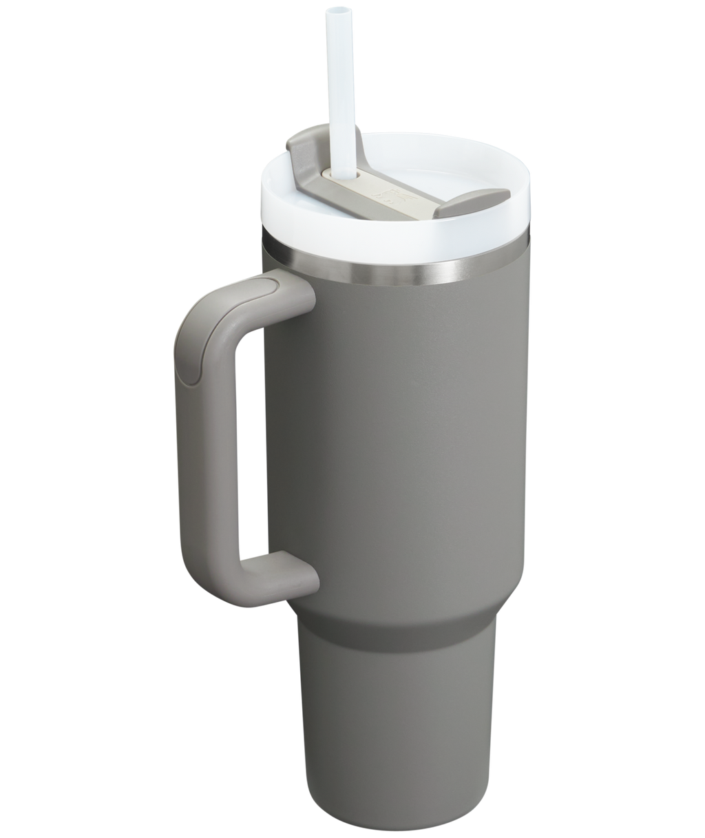 Double-Wall Vacuum The Quencher H2.0 Flowstate Tumbler  | Stanley Create D332L - Double-Wall Vacuum Insulated Travel Tumbler with Straw Detail