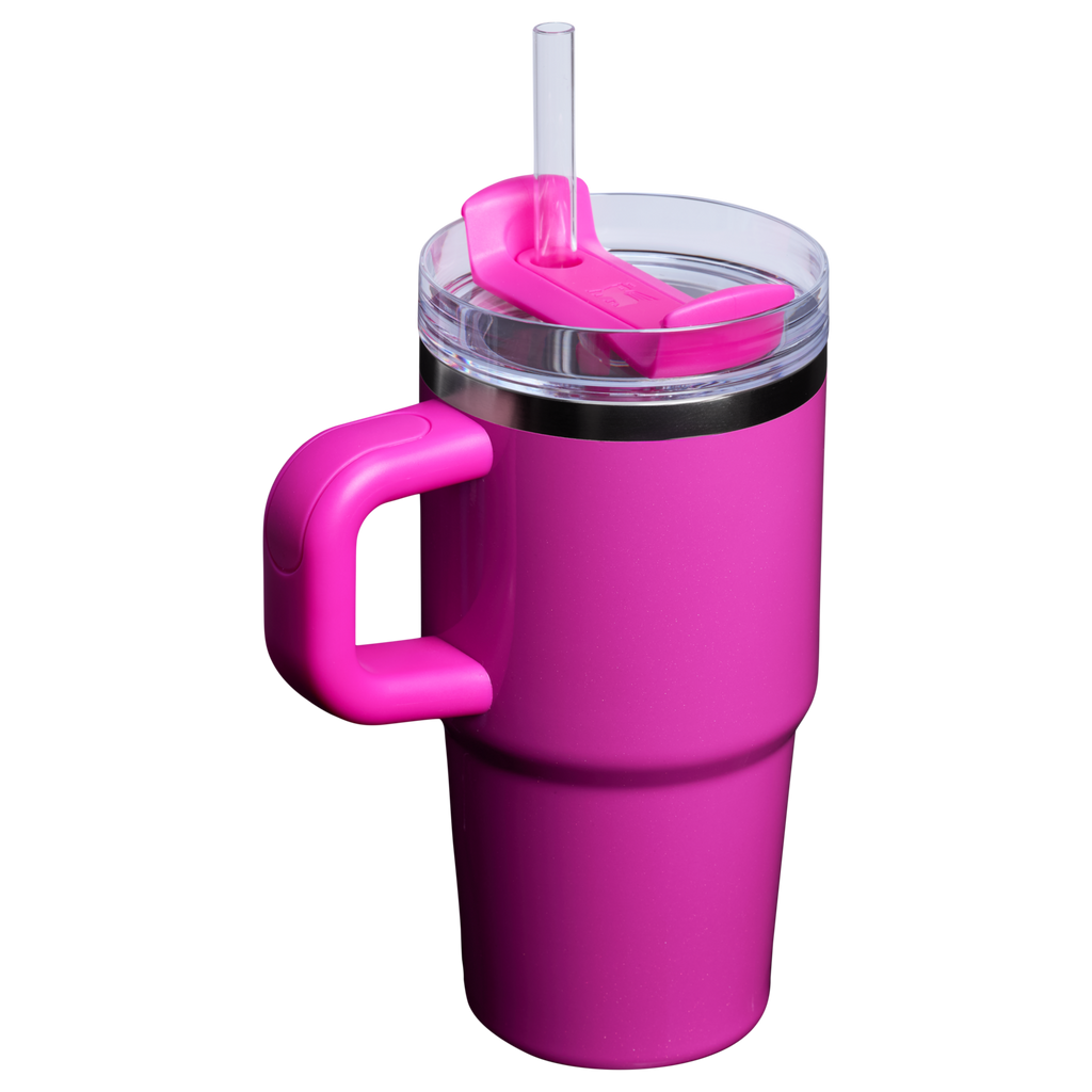 Splash-Resistant FlowState The Quencher H2.O Flowstate Tumbler with Handle | Stanley Create D309N - 40oz Large Capacity Car-Cup Friendly Quencher Detail