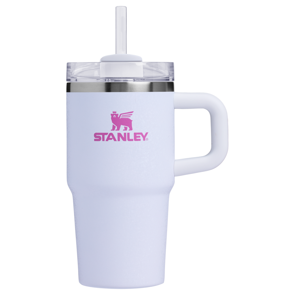Splash-Resistant FlowState The Quencher H2.O Flowstate Tumbler with Handle | Stanley Create D309N - 40oz Large Capacity Car-Cup Friendly Quencher Detail