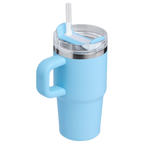 Double-Wall Vacuum The Quencher H2.O Flowstate Tumbler D251V - Double-Wall Vacuum Insulated Travel Tumbler with Straw Detail
