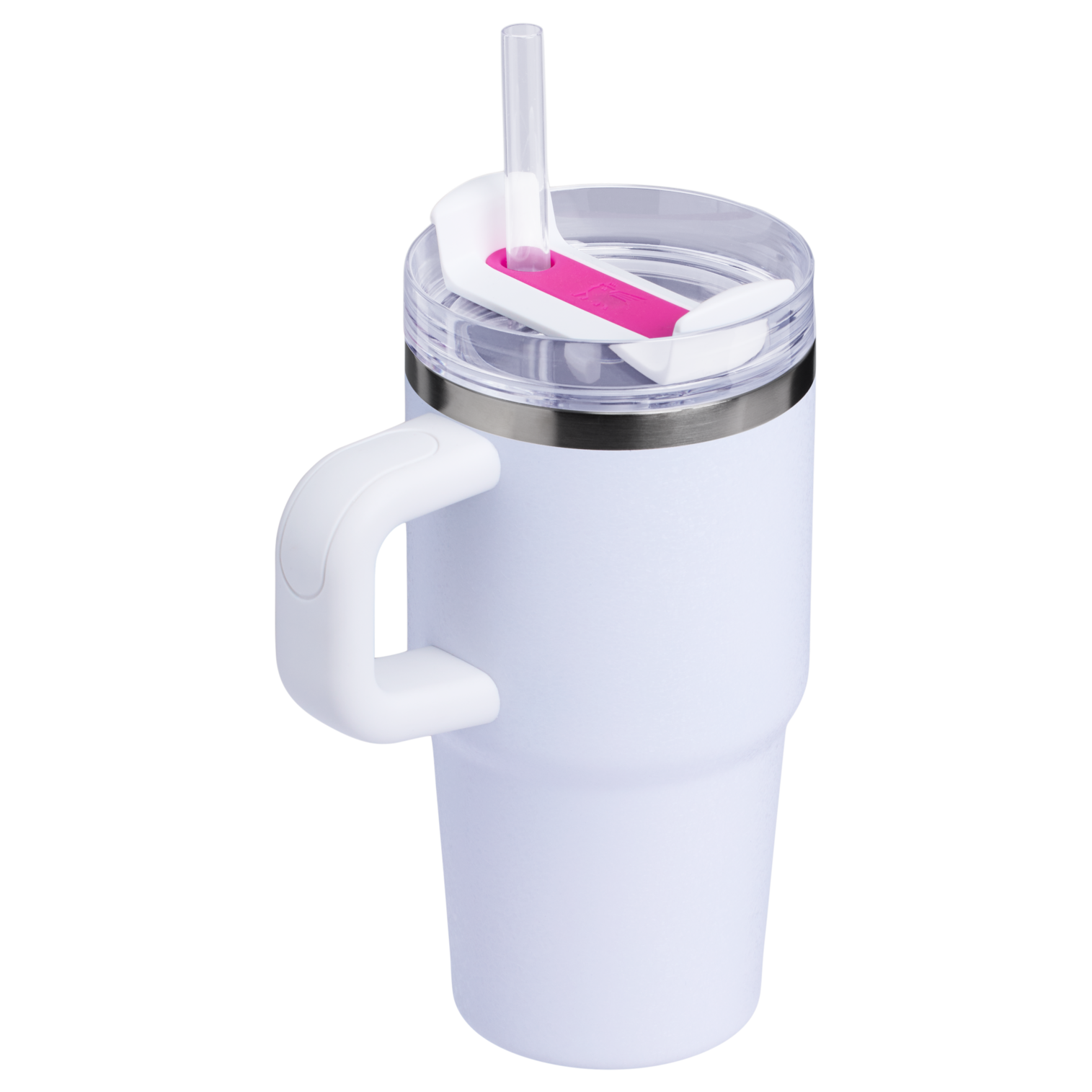 Splash-Resistant FlowState The Quencher H2.O Flowstate Tumbler with Handle | Stanley Create D309N - 40oz Large Capacity Car-Cup Friendly Quencher Detail