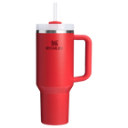 Car-Cup Friendly The Quencher H2.0 Flowstate Tumbler D050X - Premium Stainless Steel Straw Cup for All-Day Hydration - Chili Red