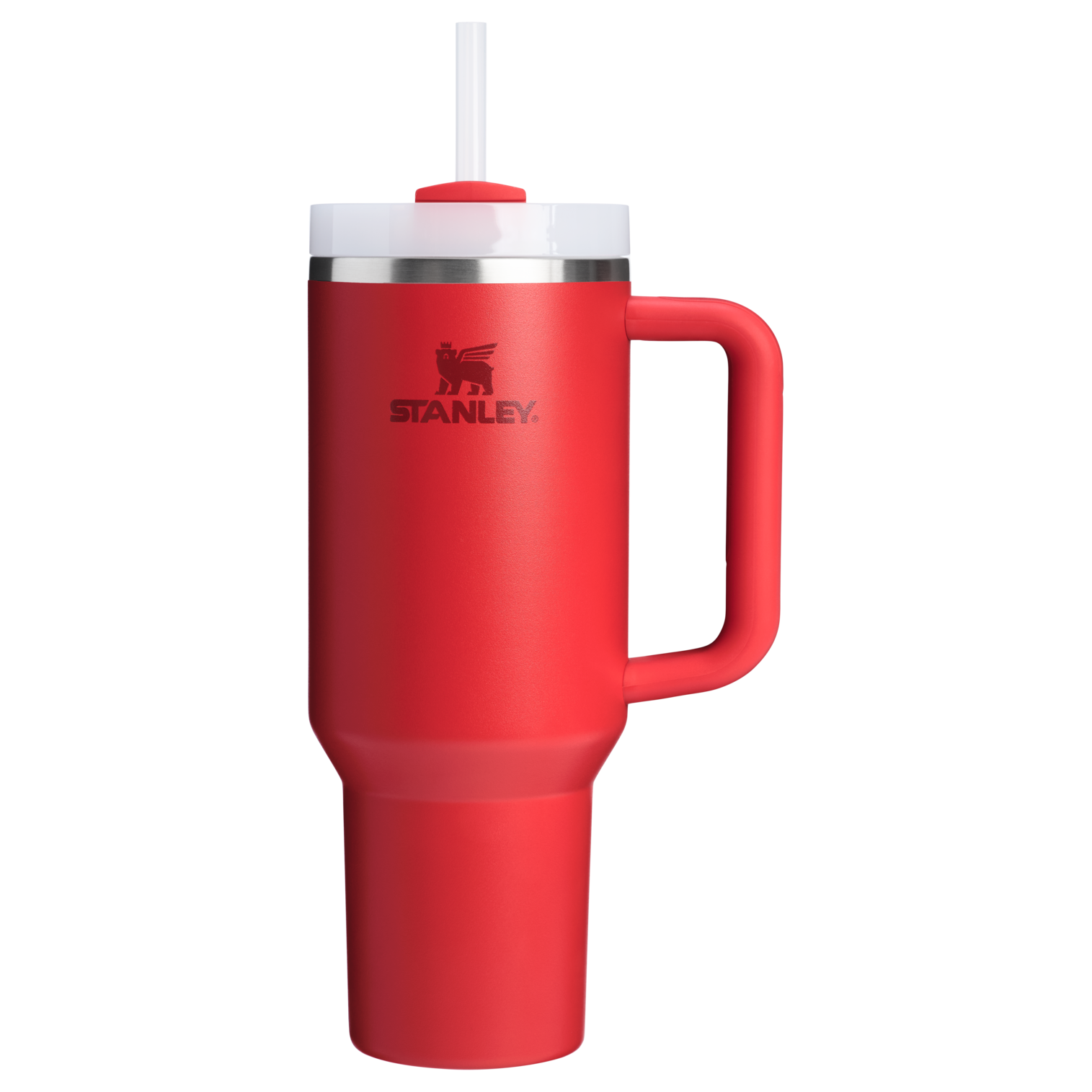 Car-Cup Friendly The Quencher H2.0 Flowstate Tumbler D050X - Premium Stainless Steel Straw Cup for All-Day Hydration - Chili Red