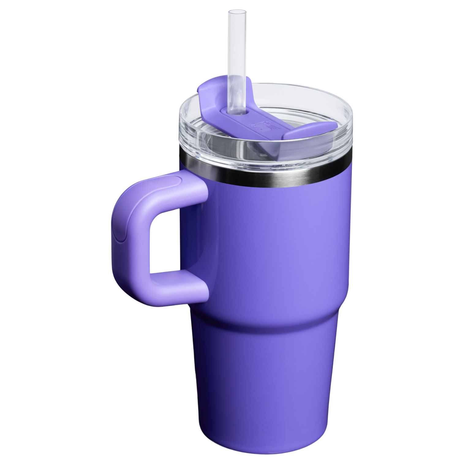 Splash-Resistant FlowState The Quencher H2.O Flowstate Tumbler with Handle | Stanley Create D309N - 40oz Large Capacity Car-Cup Friendly Quencher Detail