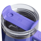 Double-Wall Vacuum The Quencher H2.O Flowstate Tumbler D251V - Double-Wall Vacuum Insulated Travel Tumbler with Straw Detail
