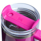Double-Wall Vacuum The Quencher H2.O Flowstate Tumbler D069R - Premium Stainless Steel Straw Cup for All-Day Hydration Detail