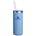 Premium All-Weather The Everyday Slim Can Cooler Cup D065Q - Compact All-Weather Soft-Sided Cooler Backpack - Blue Sky