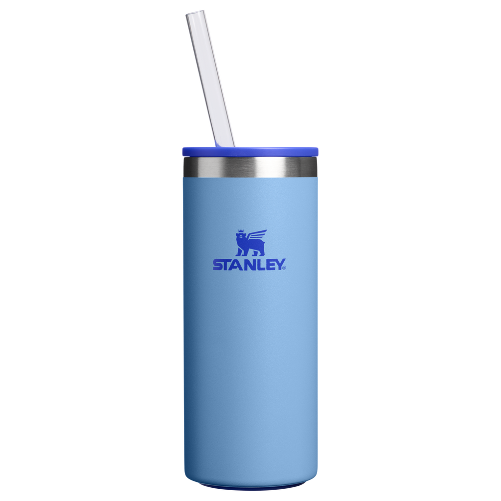 Portable Mini The Everyday Slim Can Cooler Cup | Stanley Create D300G - Heavy-Duty Ice-Retention Food & Beverage Carrier - Blue Sky