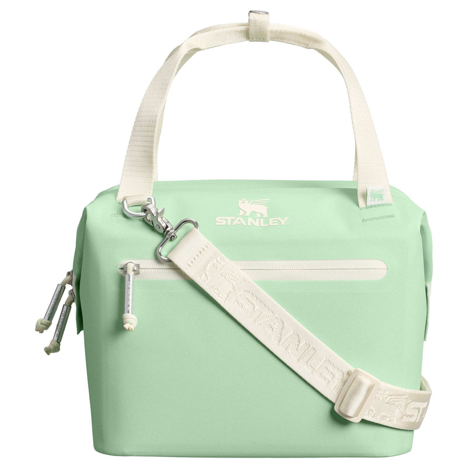 Leak-Proof Insulated The All Day Julienne Mini Cooler D052R - Julienne Series Portable Picnic Chiller Tote - Pistachio