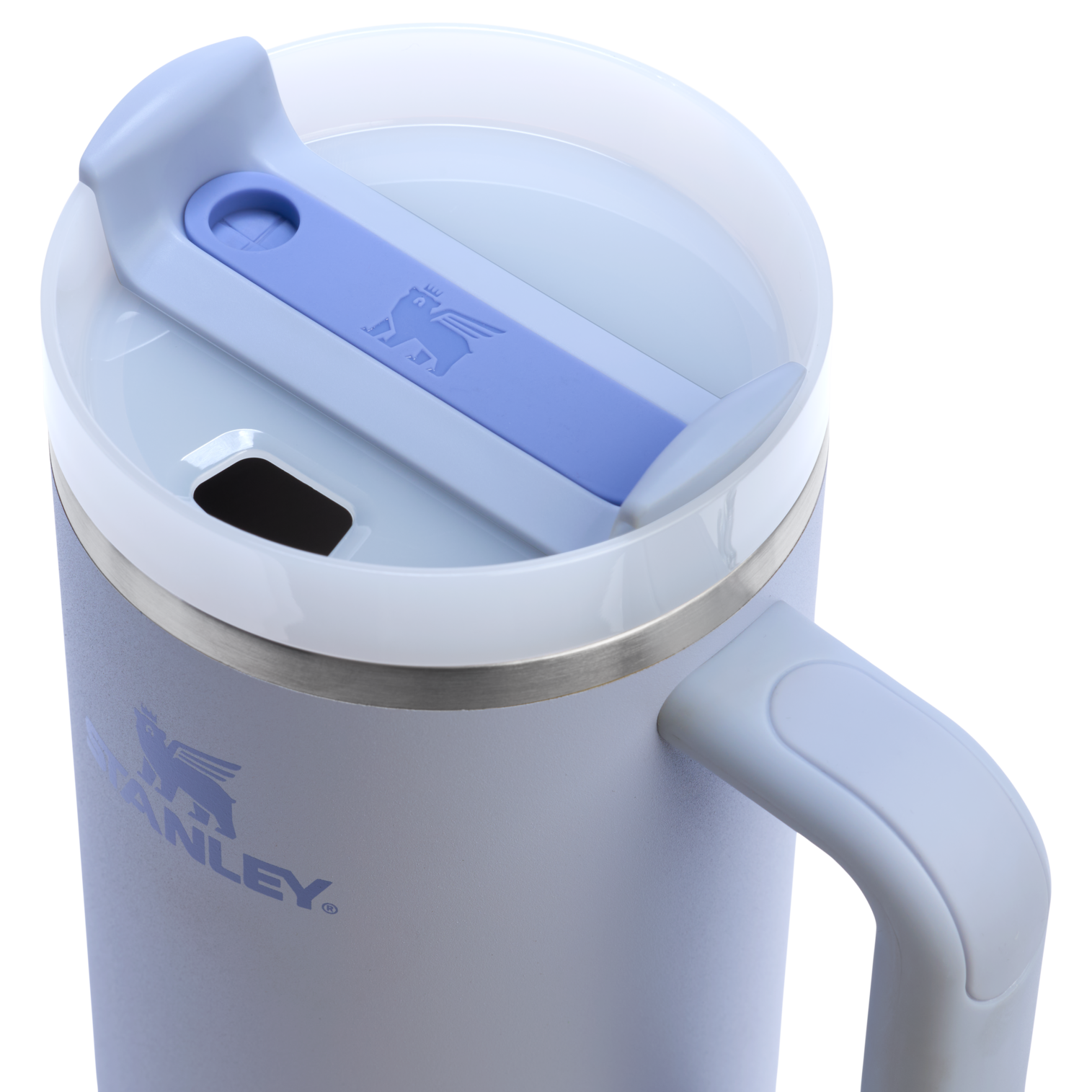 Double-Wall Vacuum The Quencher H2.0 Flowstate Tumbler  | Stanley Create D332L - Double-Wall Vacuum Insulated Travel Tumbler with Straw Detail
