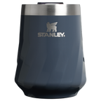 Vacuum Insulated Wine The Textured Reserve Wine Tumbler D141Z - Shatterproof Flavor-Preserving Cocktail Tumbler with Lid - Twilight Gloss