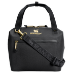Leak-Proof Insulated The All Day Julienne Mini Cooler D052R - Julienne Series Portable Picnic Chiller Tote - Black Honey