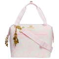 Portable Mini Stanley 1913 x LoveShackFancy Holiday All Day Julienne Mini Cooler D194V - Heavy-Duty Ice-Retention Food & Beverage Carrier - Coquette Bow Winter Ice