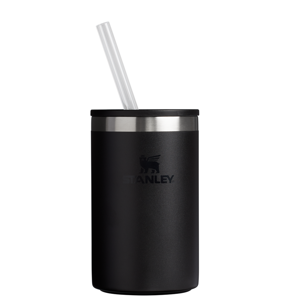 Premium All-Weather The Everyday Can Cooler Cup | Stanley Create D313H - Leak-Proof Insulated Mini Cooler Bag for Lunch - Black 2.0