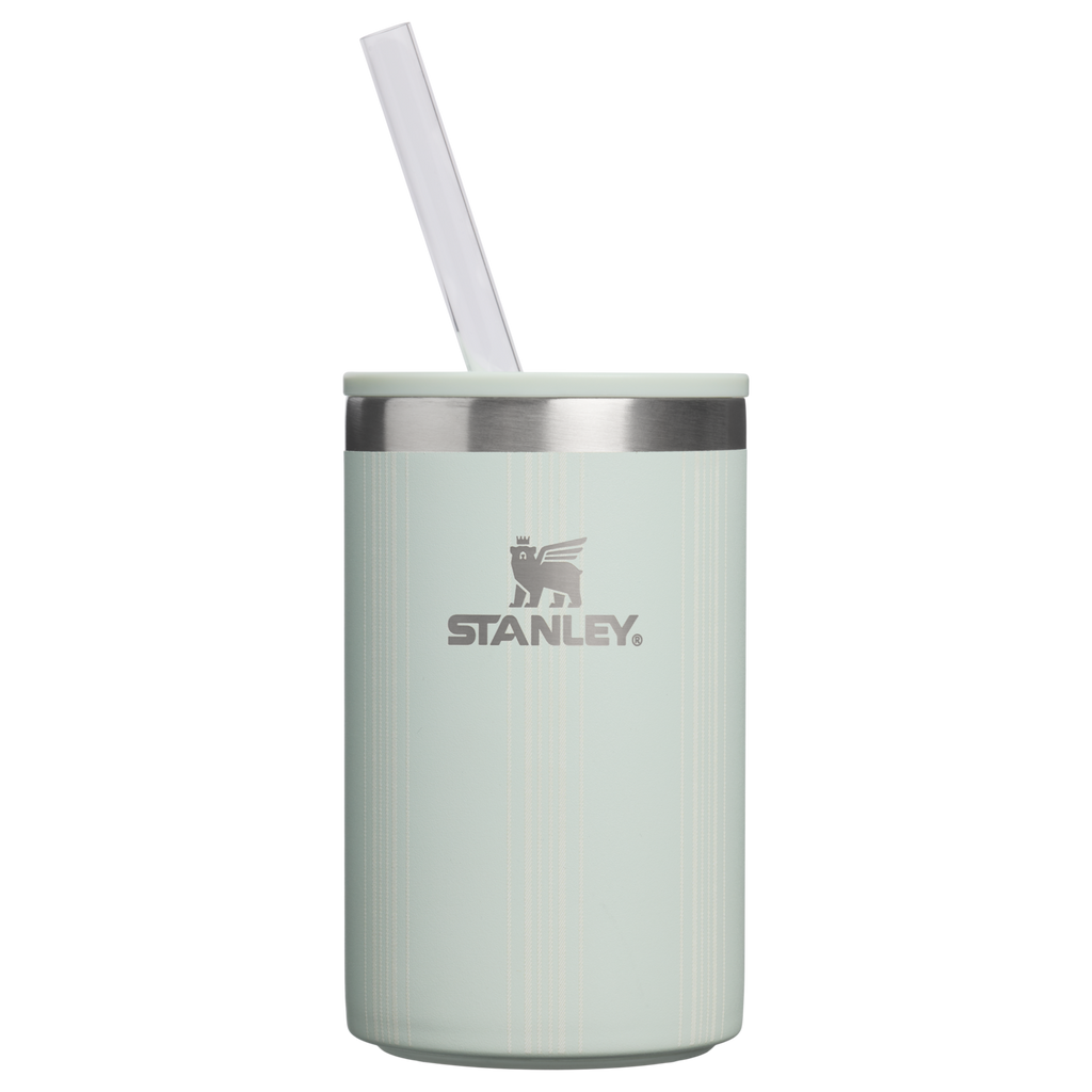 Premium All-Weather The Everyday Can Cooler Cup D353P - Heavy-Duty Ice-Retention Food & Beverage Carrier - Mist Picnic Stripe