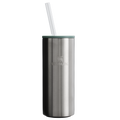 Portable Mini The Everyday Slim Can Cooler Cup D255E - Leak-Proof Insulated Mini Cooler Bag for Lunch - Stainless Steel Shale
