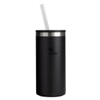 Ice-Retention The Everyday Tall Can Cooler Cup D117J - Heavy-Duty Ice-Retention Food & Beverage Carrier - Black 2.0