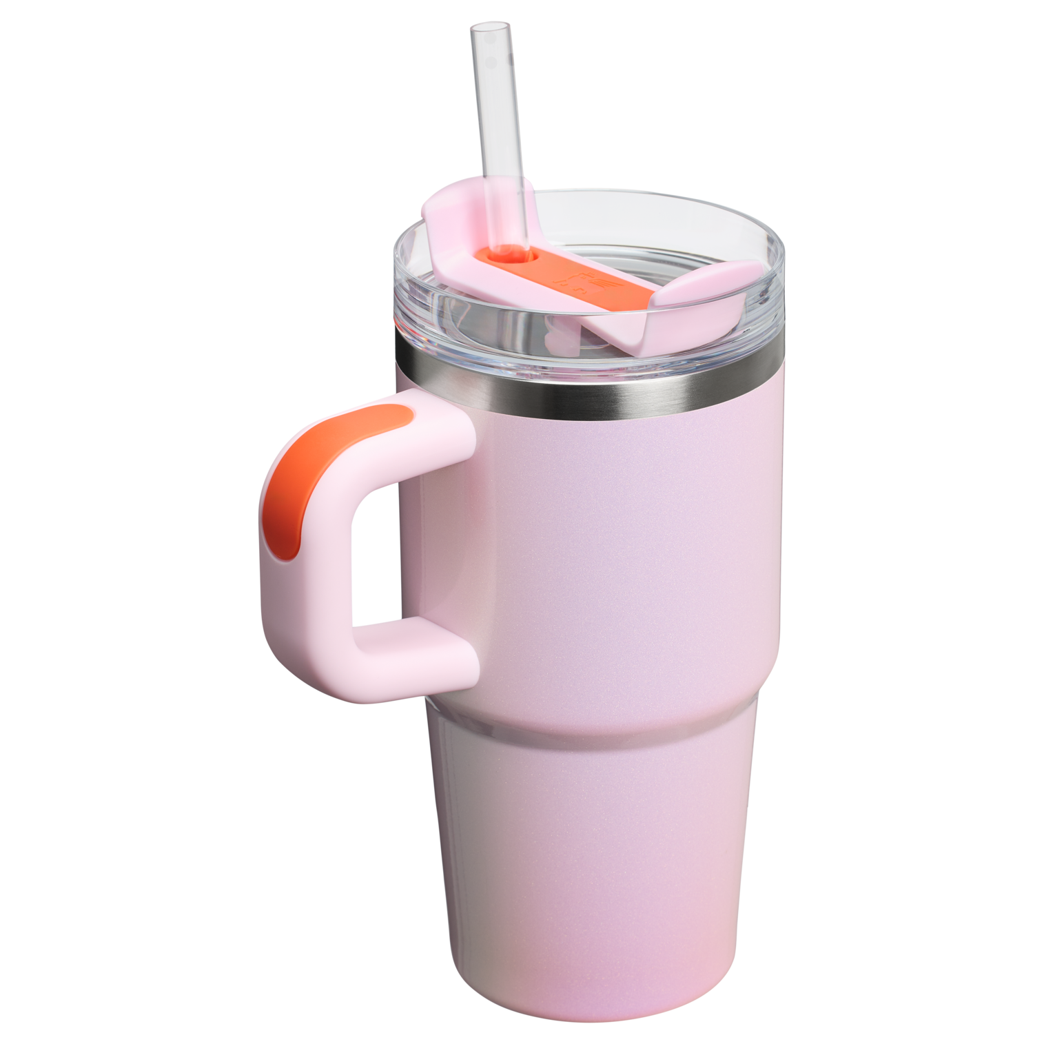 Splash-Resistant FlowState The Quencher H2.O Flowstate Tumbler with Handle | Stanley Create D309N - 40oz Large Capacity Car-Cup Friendly Quencher Detail