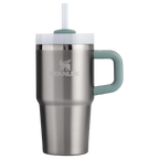 Double-Wall Vacuum The Quencher H2.O Flowstate Tumbler D069R - Premium Stainless Steel Straw Cup for All-Day Hydration Detail