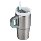 Double-Wall Vacuum The Quencher H2.O Flowstate Tumbler D069R - Premium Stainless Steel Straw Cup for All-Day Hydration Detail