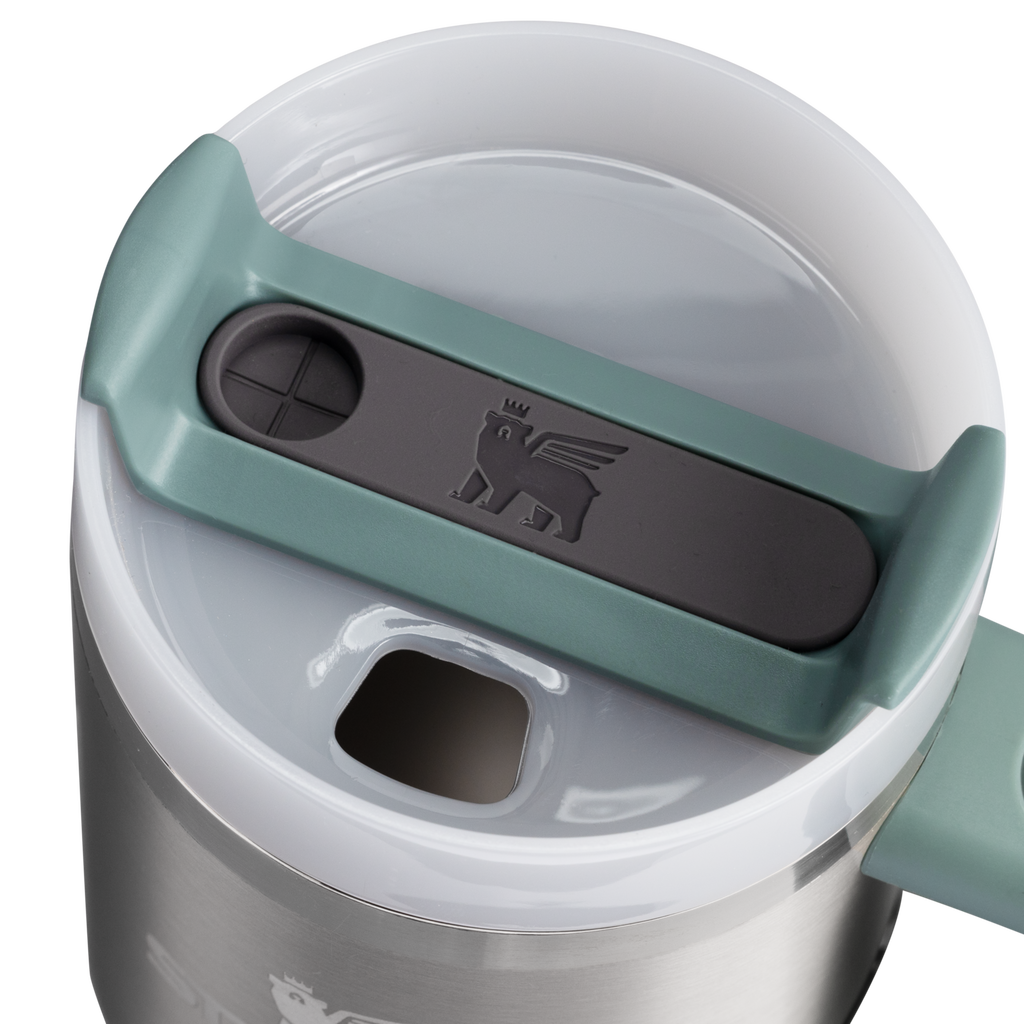 Insulated Travel The Quencher H2.O Flowstate Tumbler | Stanley Create D274S - FlowState 3-Position Lid Insulated Travel Mug Detail