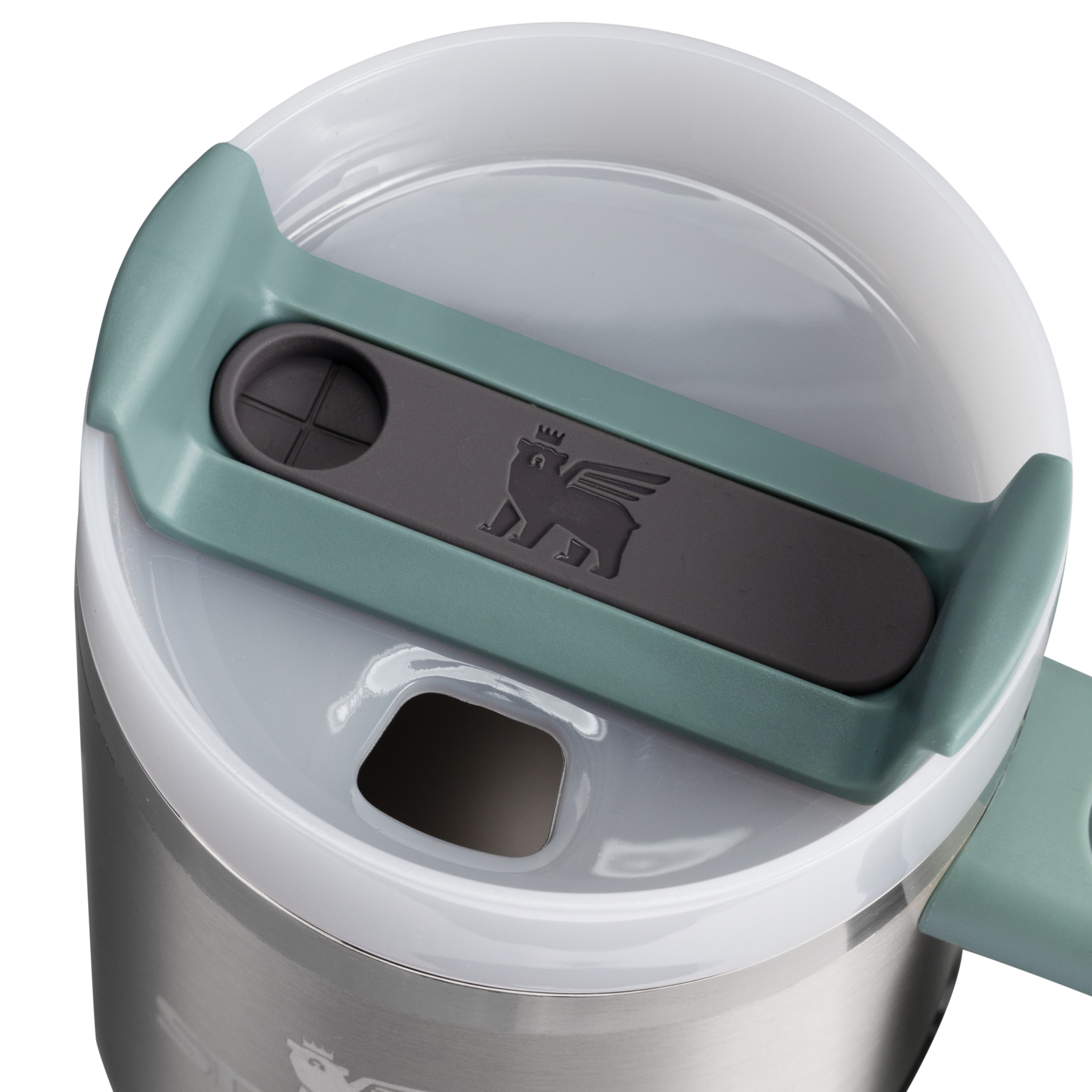 Double-Wall Vacuum The Quencher H2.O Flowstate Tumbler D069R - Premium Stainless Steel Straw Cup for All-Day Hydration Detail
