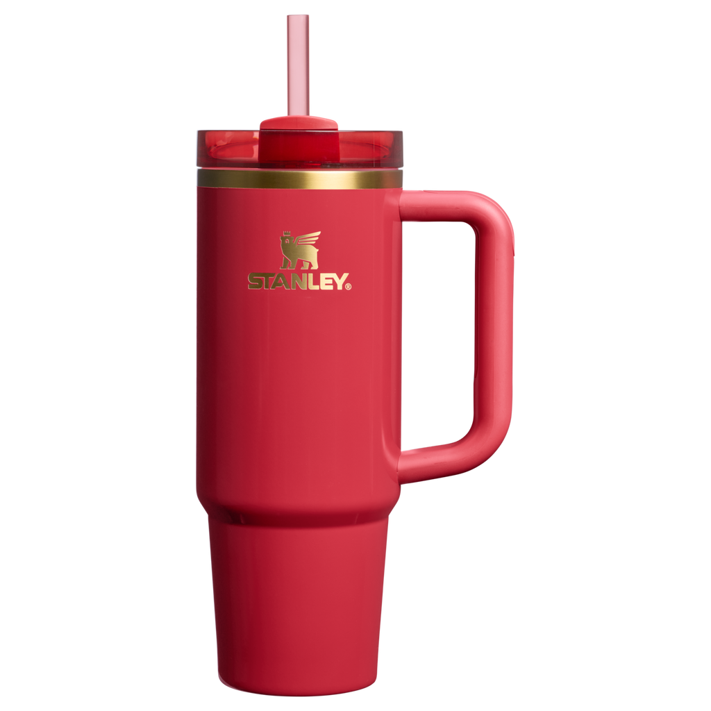 Large Capacity The Cheers & Cheer Quencher H2.0 Flowstate Tumbler D189S - 40oz Large Capacity Car-Cup Friendly Quencher - Holly Berry Gloss