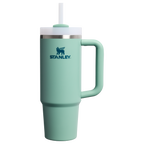 Splash-Resistant FlowState The Quencher H2.0 Flowstate Tumbler D051L - 40oz Large Capacity Car-Cup Friendly Quencher - Spring Green