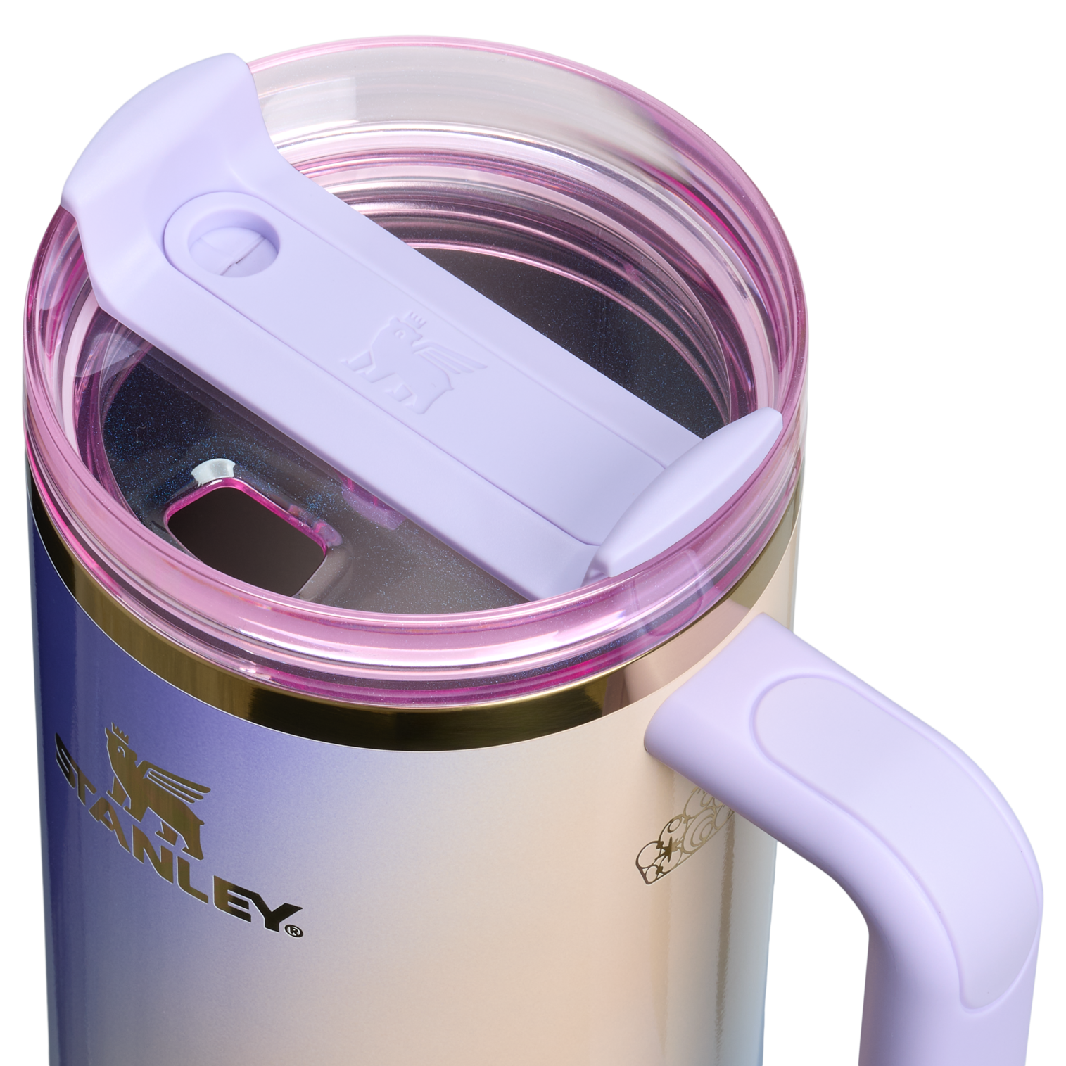 Double-Wall Vacuum The Wicked for Good Quencher H2.0 Flowstate Tumbler D245R - FlowState 3-Position Lid Insulated Travel Mug Detail